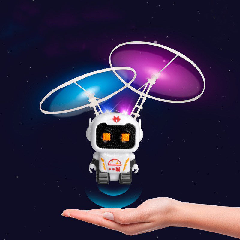 Sensuality Emporium - Children's Gift Induction Flying Toy Technology Swirl Intelligent Suspended Astronaut Small Aircraft Outdoor Toy