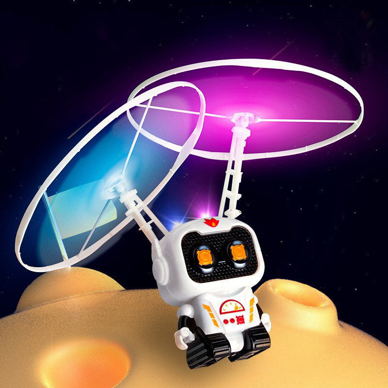 Sensuality Emporium - Children's Gift Induction Flying Toy Technology Swirl Intelligent Suspended Astronaut Small Aircraft Outdoor Toy