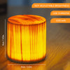 Sensuality Emporium - Wood Touch Ambient LED Table Lamp Rechargeable Portable Night Light Modern Cordless Table Lamps for Living Room Bedroom Bedside