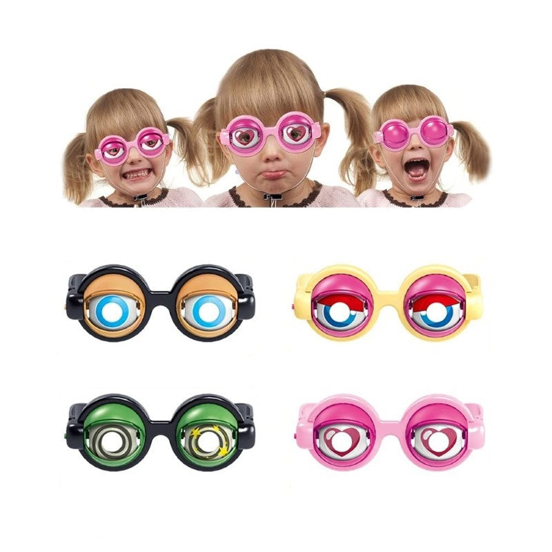 Sensuality Emporium - Funny Crazy Eyes Glasses Novelty Toys Gags And Practical Jokes Giant Googly Eyes Creative Party Favors For Kids Birthday Gifts