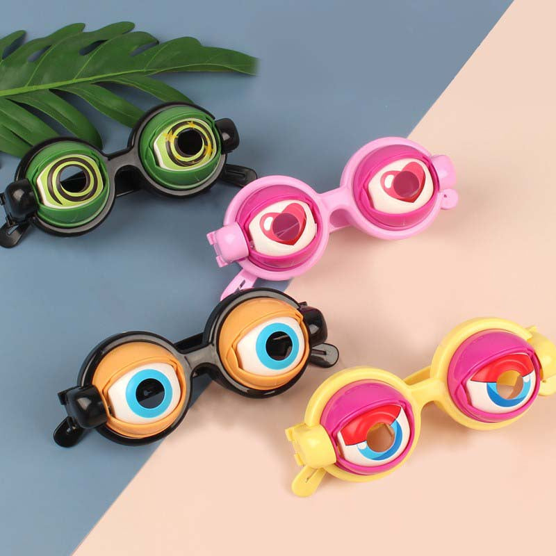 Sensuality Emporium - Funny Crazy Eyes Glasses Novelty Toys Gags And Practical Jokes Giant Googly Eyes Creative Party Favors For Kids Birthday Gifts