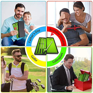 Nice Store - Golf Pen Gifts for Men Women Unique Christmas Stocking Stuffers; Dad Boss Coworkers Him Boyfriend Golfers Funny Birthday Gifts; Mini Desktop Games Fun Fidget Toys Cool Office Gadgets Desk Decor