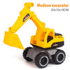 oh my god - New Excavator Engineering Car Children's Smash Resistant Toy Sliding Forklift Anti - Bucking Truck Boys Dig Sand Sand Atv
