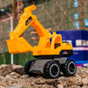 oh my god - New Excavator Engineering Car Children's Smash Resistant Toy Sliding Forklift Anti - Bucking Truck Boys Dig Sand Sand Atv