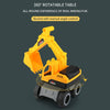 oh my god - New Excavator Engineering Car Children's Smash Resistant Toy Sliding Forklift Anti - Bucking Truck Boys Dig Sand Sand Atv