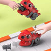 oh my god - Children's toy Dinosaur catapult vehicle friction inertia press car simulation dinosaur toys