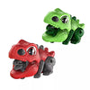 oh my god - Children's toy Dinosaur catapult vehicle friction inertia press car simulation dinosaur toys