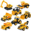 oh my god - 3 Pack Style Random Yellow Small Truck Children's Toys