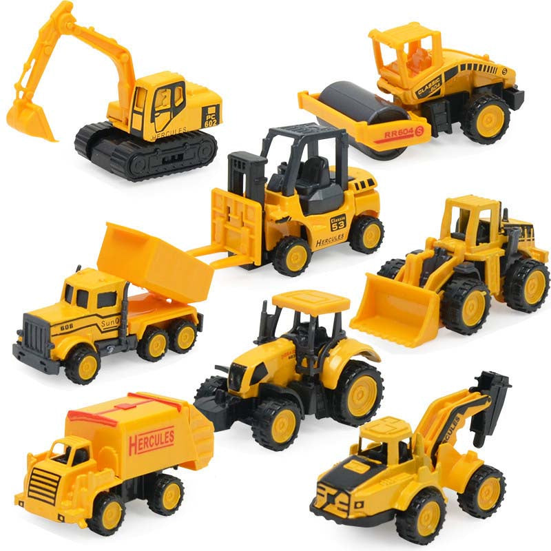 oh my god - 3 Pack Style Random Yellow Small Truck Children's Toys