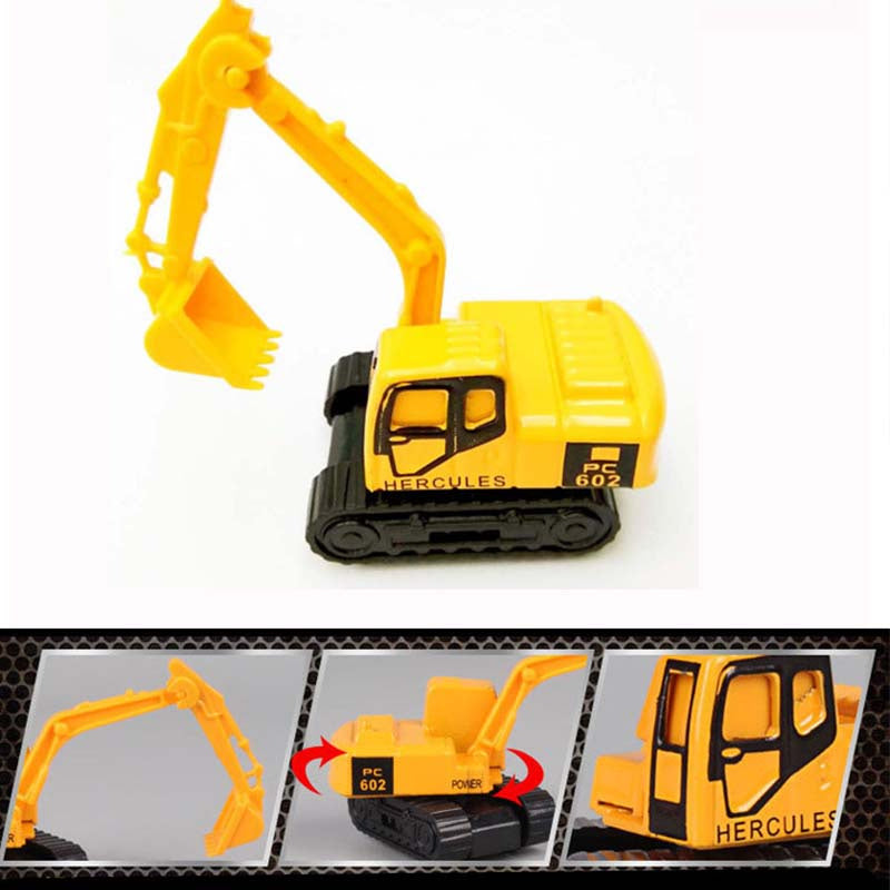 oh my god - 3 Pack Style Random Yellow Small Truck Children's Toys