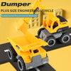 oh my god - Super boy toy truck excavator digging car inertia truck children toy car model