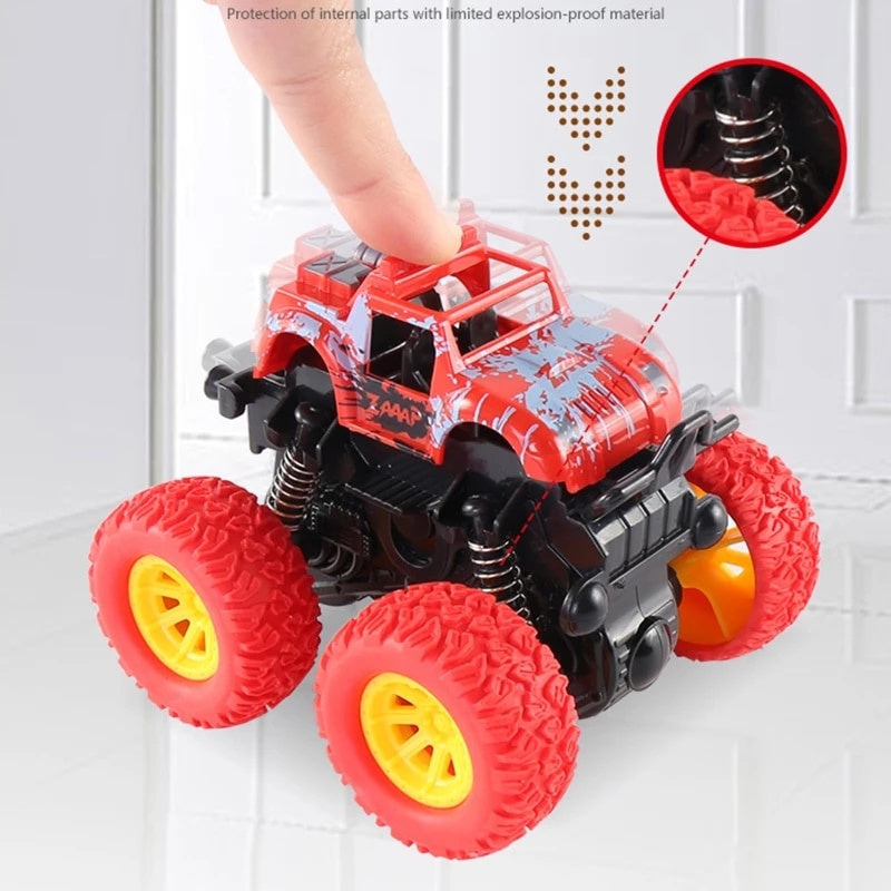 oh my god - Children's Toy Engineering Inertial Vehicle Four-wheel Drive Off-road Vehicle Car