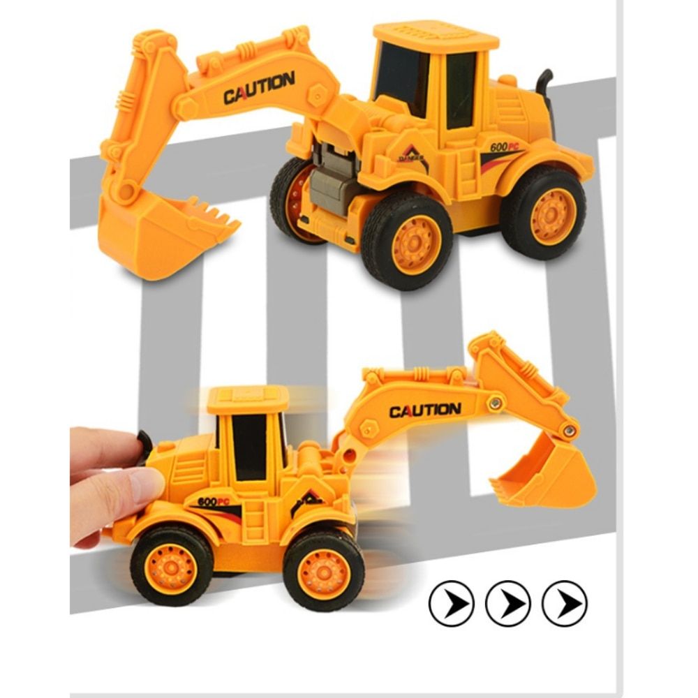 oh my god - Kids Puzzle Inertial Deformation Engineering Car Toy Collision Deformation Model Toy
