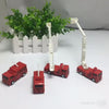 oh my god - 4Pcs Set Children 'S Mini Four Pull Back Car Ladder Fire Fighting Toy Car Model Four-Piece Set