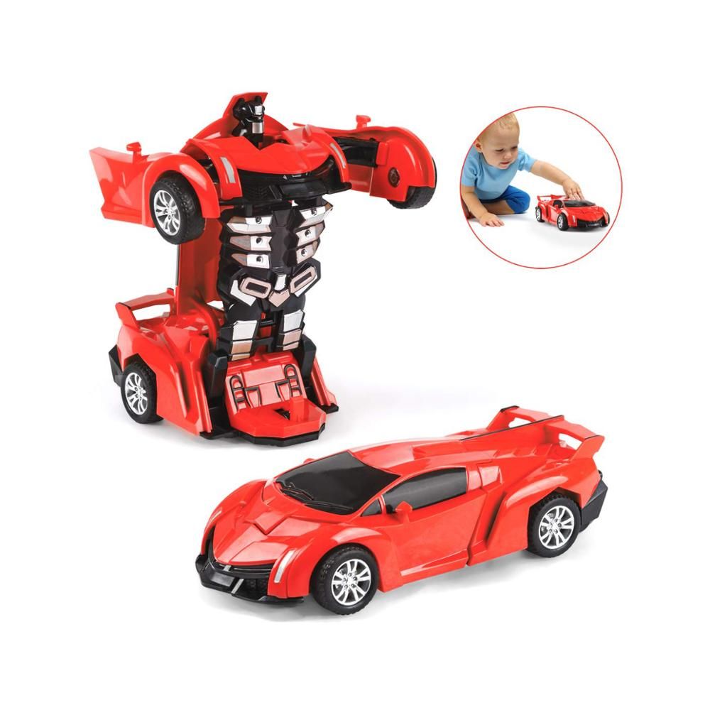 oh my god - New One-key Deformation Car Toys Automatic Transform Robot Plastic Model Car Funny Diecasts Toy Boys Amazing Gifts Kid Toy