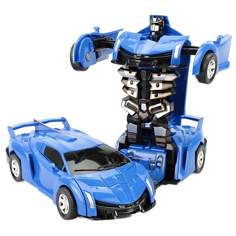 oh my god - New One-key Deformation Car Toys Automatic Transform Robot Plastic Model Car Funny Diecasts Toy Boys Amazing Gifts Kid Toy