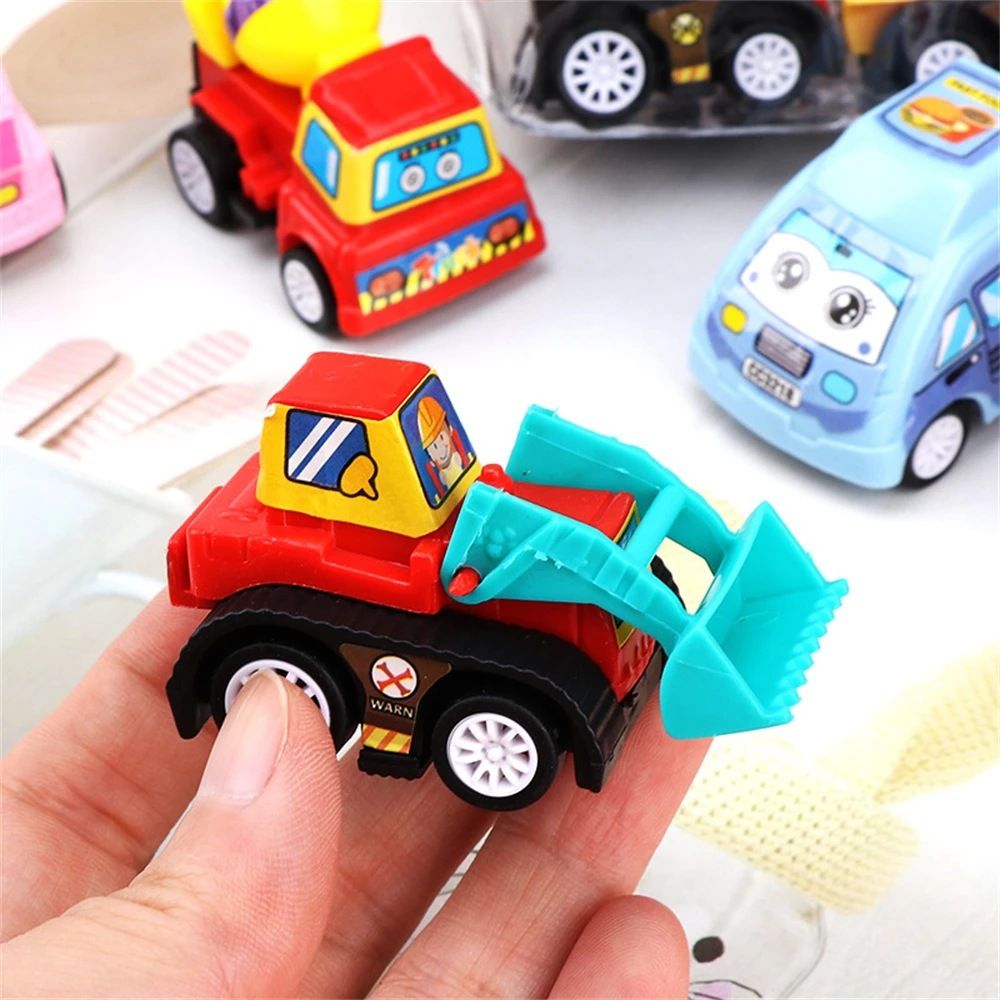 oh my god - Mini Car Model Toy Pull Back Car Toys Engineering Vehicle Fire Truck Kids Inertia Cars Boy Toys Diecasts Toy for Children Gifts