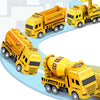oh my god - Factory Wholesale Educational Children's Toy Warrior Engineering Vehicle Model Four Mini Cars
