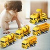 oh my god - Factory Wholesale Educational Children's Toy Warrior Engineering Vehicle Model Four Mini Cars