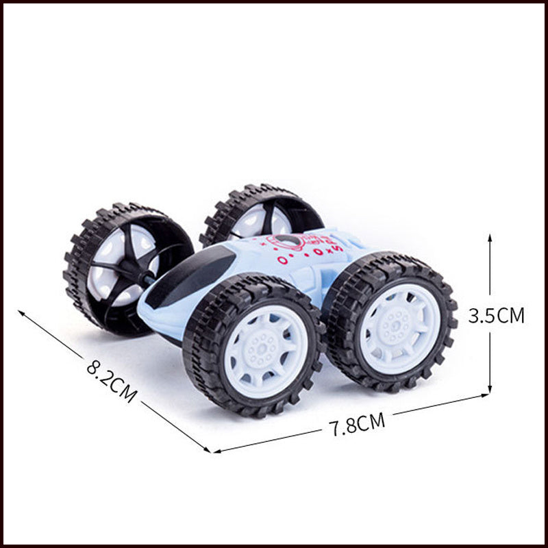 oh my god - Children's inertia double-sided dump truck anti fall 360 rotation rotation toy car children's toy car gift