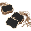 Department Store - 2pcs Office Use Message Business Wooden Small Blackboard Crafts Decoration Hanging Sign