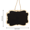 Department Store - 2pcs Office Use Message Business Wooden Small Blackboard Crafts Decoration Hanging Sign