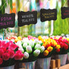 Department Store - 1pc DIY Black Acrylic Blank Desktop Blackboard Home Creativity Hanging Message Board Door Sign