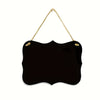 Department Store - 1pc DIY Black Acrylic Blank Desktop Blackboard Home Creativity Hanging Message Board Door Sign