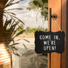 Department Store - 1pc DIY Black Acrylic Blank Desktop Blackboard Home Creativity Hanging Message Board Door Sign
