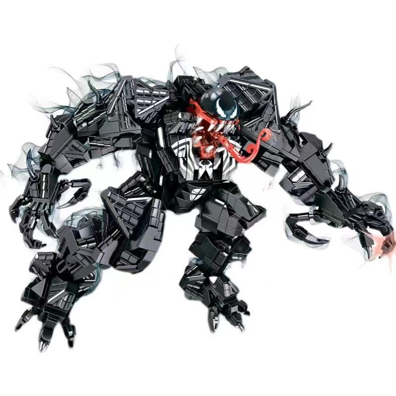 Department Store - Disney Series Building Blocks Hero Cartoon Character Spider-Man Assembled Decompression Model Ornaments Stitch Assembly Toys