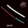 Department Store - Kimetsu no Yaiba Sword Weapon Demon Slayer Satoman Tanjiro Cosplay Sword 1:1 Anime Ninja Knife Wood 25cm Katana Prop