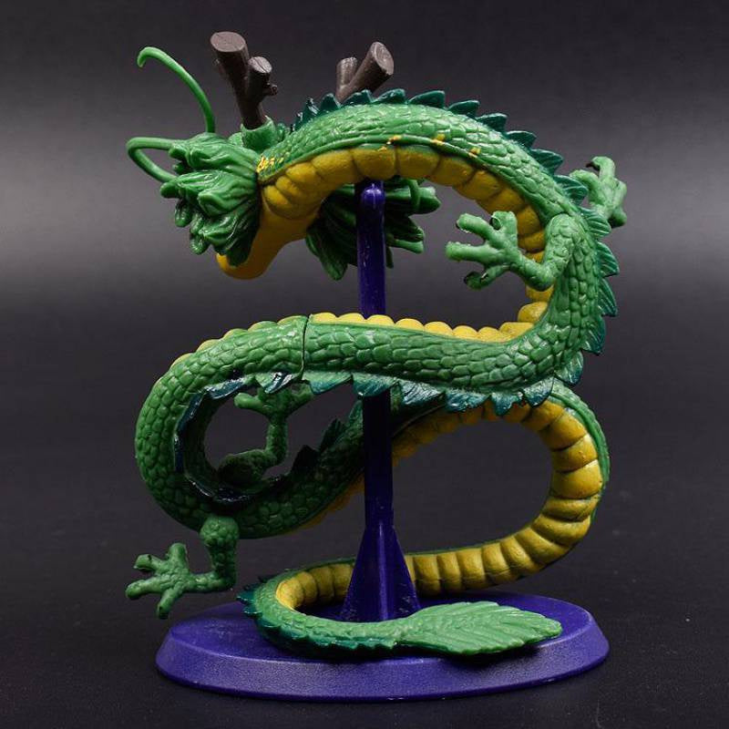 Department Store - 11Cm Dragon Ball Cyan Dragon Handmade Model Decoration Dragon Ball Z Anime Dragon Doll Toy Decoration Birthday Gift
