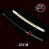 Department Store - Kimetsu no Yaiba Sword Weapon Demon Slayer Satoman Tanjiro Cosplay Sword 1:1 Anime Ninja Knife Wood 25cm Katana Prop