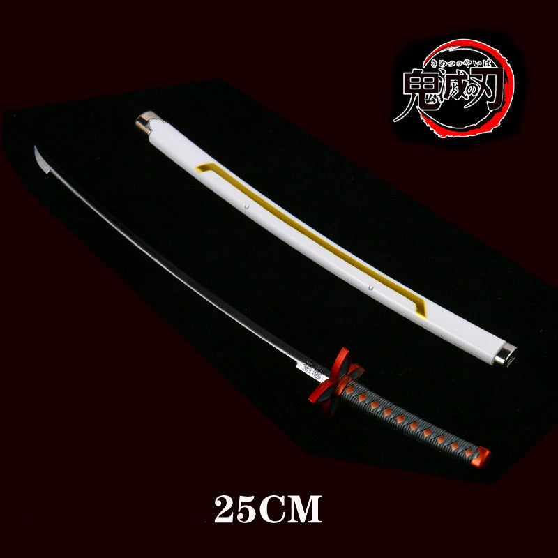 Department Store - Kimetsu no Yaiba Sword Weapon Demon Slayer Satoman Tanjiro Cosplay Sword 1:1 Anime Ninja Knife Wood 25cm Katana Prop