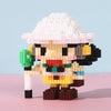 Department Store - One Piece Miniature Small Particle Building Blocks Assembled Toys Creative Luffy Joe Ba Sorong Jigsaw Toys