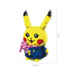 Department Store - PokÃ©mon Anime Cartoon Model Decoration Mini Diamond Particle Building Blocks Pikachu Building Blocks Assembled Educational Toys