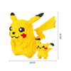 Department Store - PokÃ©mon Anime Cartoon Model Decoration Mini Diamond Particle Building Blocks Pikachu Building Blocks Assembled Educational Toys