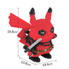 Department Store - PokÃ©mon Anime Cartoon Model Decoration Mini Diamond Particle Building Blocks Pikachu Building Blocks Assembled Educational Toys