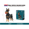 Department Store - Cartoon Dog Building Blocks Mini Dachshund Poodle Doberman Model Children's Toy Gift Dog Pet Building Blocks