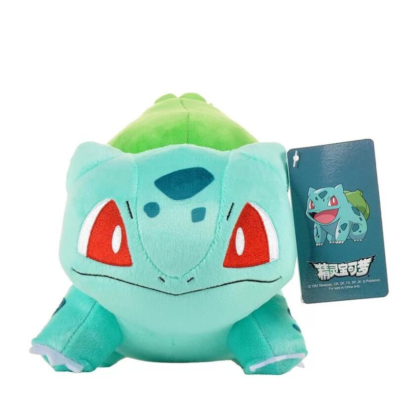 Department Store - Original Pokemon Pikachu Plush Toy Doll Bulbasaur Squirtle Charmander Charizard Eevee Snorlax Jigglypuff Psyduck Toys Children