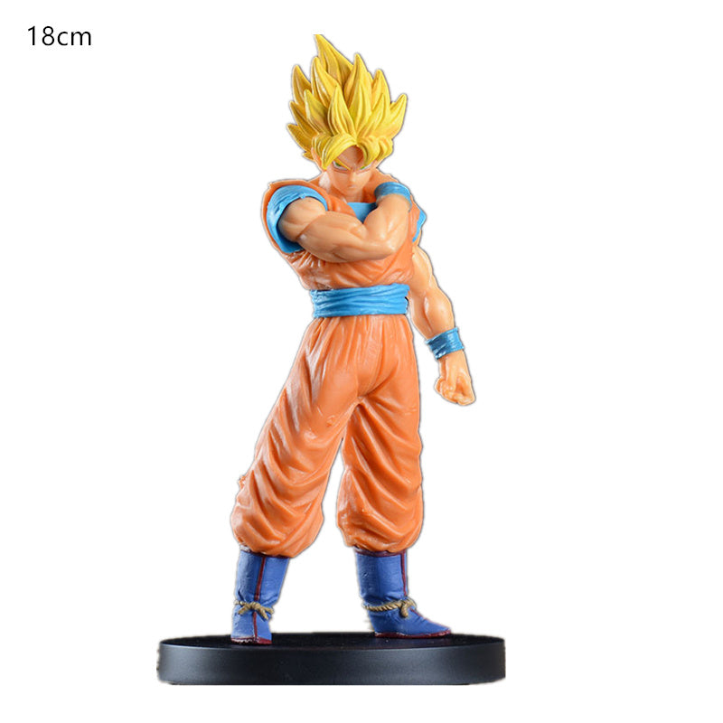 Department Store - Dragon Ball RORONOA Original Banpresto DBZ Super Goku Broly Vegeta Gogeta Jiren Action Figure Collection Model Toy Figure