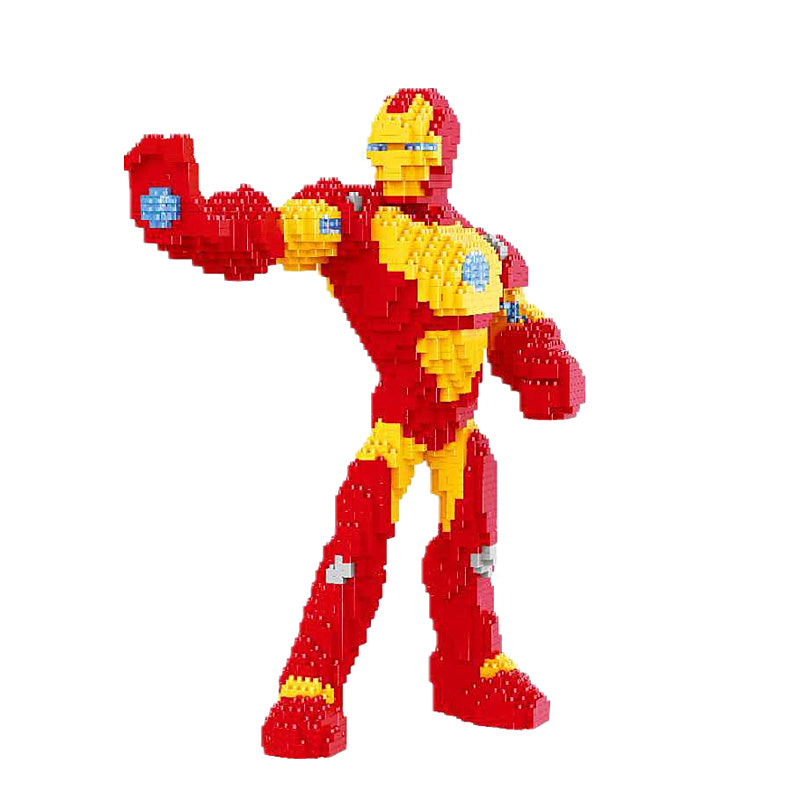 Department Store - Marvel Heroes Infinite Warfare Characters Micro Diamond Building Blocks Iron Man Thor Spiderman Nomads Building Brick Toys