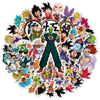 Department Store - 50 Japanese Anime Dragon Ball Graffiti Stickers PVC Waterproof Stickers Luggage Laptop Stickers