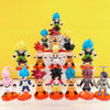 Department Store - Brand New Set Anime Dragon Ball Z Model Doll Toy Gift Super Saiyan Goku Vegeta Trunk Majin Buoflisa Children's Toy