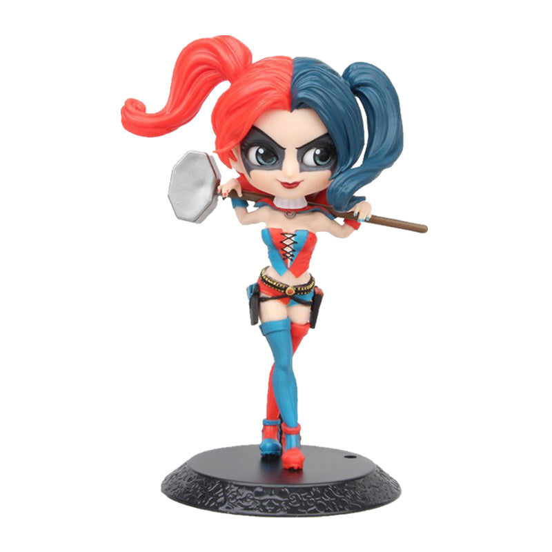 Department Store - Q Version Of Marvel Superhero Princess Aisha Ann; Harley Quinn And "Supergirl And Catwoman" Action Doll Home Decoration Gifts