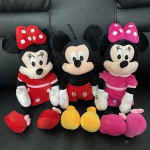 Department Store - Disney'S New Classic Mickey Minnie Plush Toy Doll Mickey Mouse Animal Doll Pillow Toy Children'S Birthday Christmas Gift