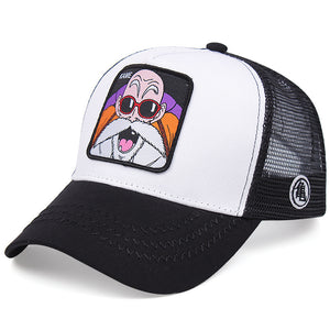 Department Store - New Naruto Dragon Ball DRAGONBALL Mesh Cap Cartoon Mesh Cap Men And Women Baseball Cap Fashion Patch Trucker Cap