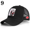 Department Store - Dragon Ball Naruto 41 All Styles Buckle Back Cotton Baseball Cap Men's Women's Hip Hop Dad Hat Trucker Mesh Cap