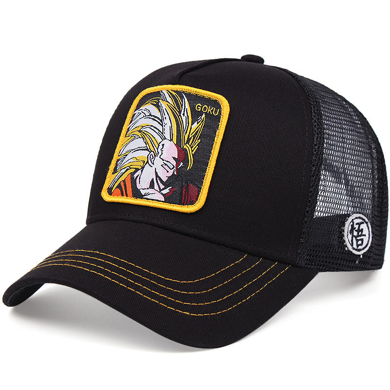 Department Store - Dragon Ball Naruto 41 All Styles Buckle Back Cotton Baseball Cap Men's Women's Hip Hop Dad Hat Trucker Mesh Cap