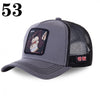 Department Store - Dragon Ball Naruto 41 All Styles Buckle Back Cotton Baseball Cap Men's Women's Hip Hop Dad Hat Trucker Mesh Cap